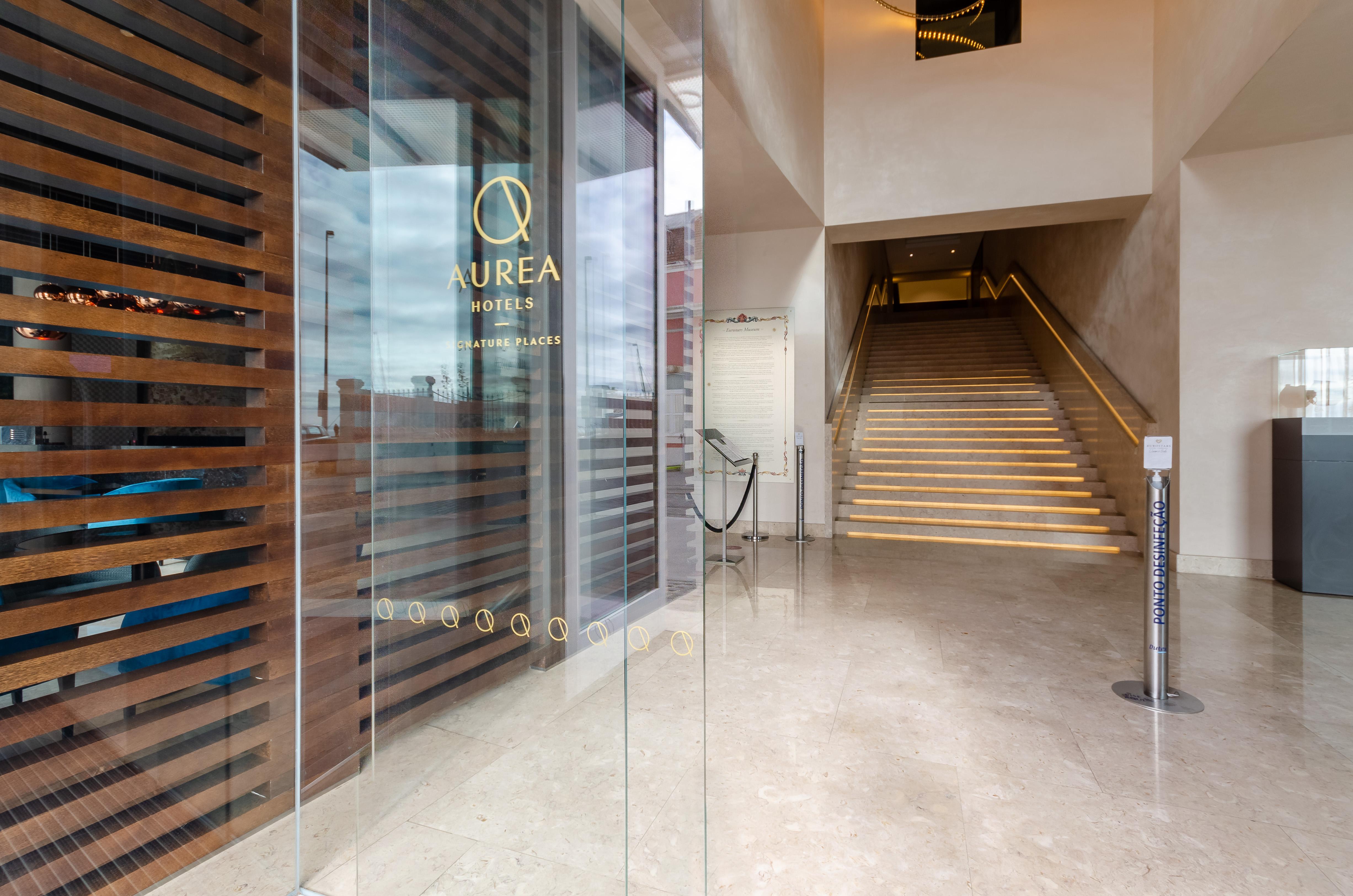 Áurea Museum by Eurostars Hotel Company Lisboa Exterior foto Entrance to Aurea Hotel